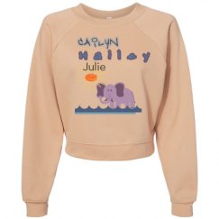 Women's Raglan Pullover Fleece