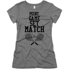 Ladies Slim Fit Super Soft Triblend Tee