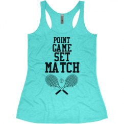 Ladies Slim Fit Super Soft Racerback Triblend Tank