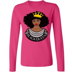 Ladies Relaxed Fit Basic Long Sleeve Tee