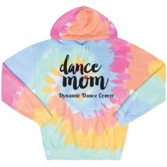 Unisex Tie-Dye Fleece Hoodie