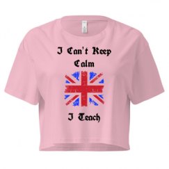 Ladies Festival Cali Crop Top Tee