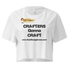 Ladies Festival Cali Crop Top Tee