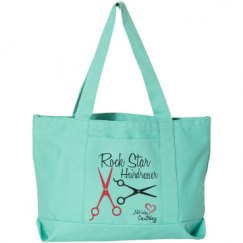 Seaside Cotton Canvas Pigment-Dyed Boat Tote Bag