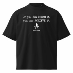 Unisex Organic Oversized High Neck T-Shirt