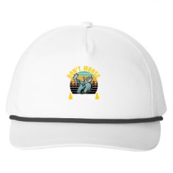 Snapback Five-Panel Rope Hat