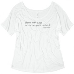 Ladies Flowy Slouchy Tee