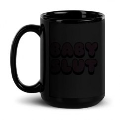 15oz Black Glossy Mug