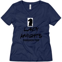 Ladies Relaxed Fit V-Neck Tee