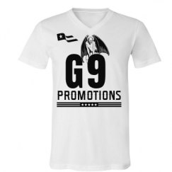 Unisex V-Neck Jersey Tee