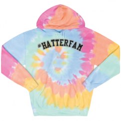 Unisex Tie-Dye Fleece Hoodie