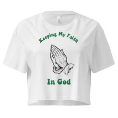 Ladies Festival Cali Crop Top Tee