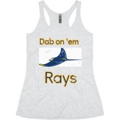 Ladies Slim Fit Super Soft Racerback Triblend Tank