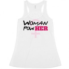 Ladies Flowy Racerback Tank