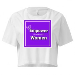 Ladies Festival Cali Crop Top Tee