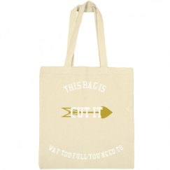 Canvas Bargain Tote Bag