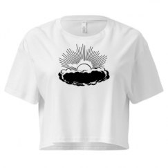 Ladies Festival Cali Crop Top Tee