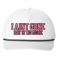 Snapback Five-Panel Rope Hat