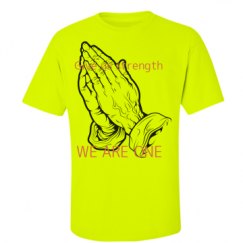 Unisex Ultra Cotton Safety Neon Crewneck Tee