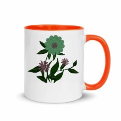 11oz Ceramic Mug with Color Inside