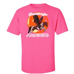 Unisex Ultra Cotton Safety Neon Crewneck Tee