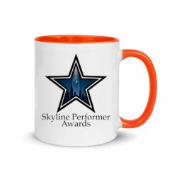 11oz Ceramic Mug with Color Inside