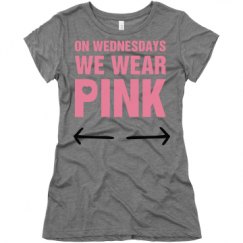 Ladies Slim Fit Super Soft Triblend Tee