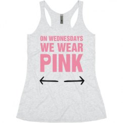 Ladies Slim Fit Super Soft Racerback Triblend Tank