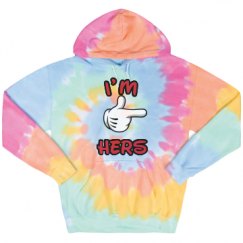 Unisex Tie-Dye Fleece Hoodie