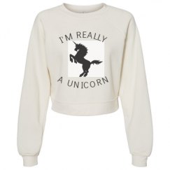 Women's Raglan Pullover Fleece