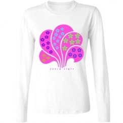 Ladies Relaxed Fit Basic Long Sleeve Tee