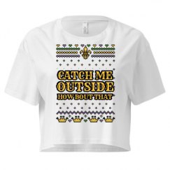 Ladies Festival Cali Crop Top Tee