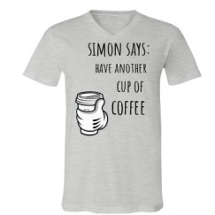 Unisex V-Neck Jersey Tee