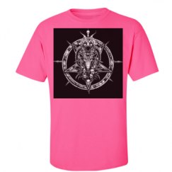 Unisex Ultra Cotton Safety Neon Crewneck Tee