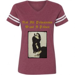 Ladies Relaxed Fit Vintage Sports Tee