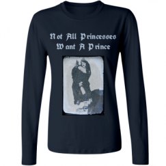 Ladies Relaxed Fit Basic Long Sleeve Tee