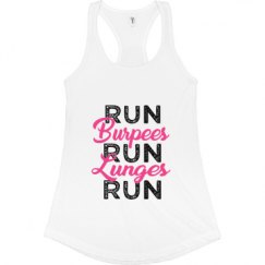 Ladies Slim Fit Racerback Tank Top