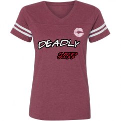 Ladies Relaxed Fit Vintage Sports Tee