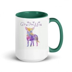 15oz Ceramic Mug with Color Inside