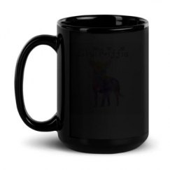 15oz Black Glossy Mug