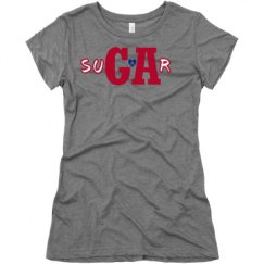Ladies Slim Fit Super Soft Triblend Tee