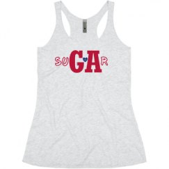 Ladies Slim Fit Super Soft Racerback Triblend Tank