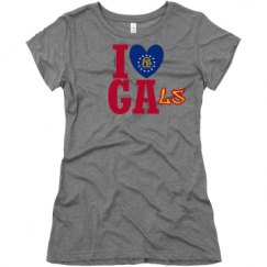 Ladies Slim Fit Super Soft Triblend Tee