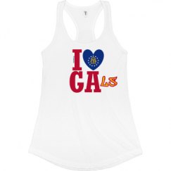 Ladies Slim Fit Racerback Tank Top