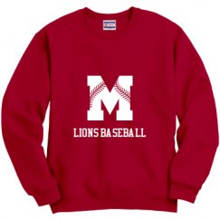 Unisex Film and Foil Crewneck Sweatshirt