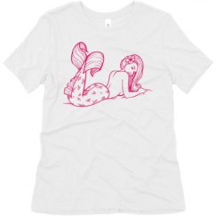 Ladies Relaxed Fit Super Soft Triblend Tee