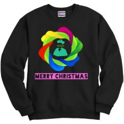 Unisex Film and Foil Crewneck Sweatshirt