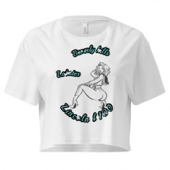 Ladies Festival Cali Crop Top Tee