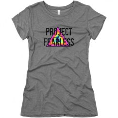 Ladies Slim Fit Super Soft Triblend Tee