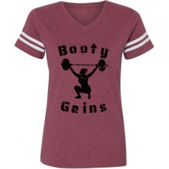 Ladies Relaxed Fit Vintage Sports Tee